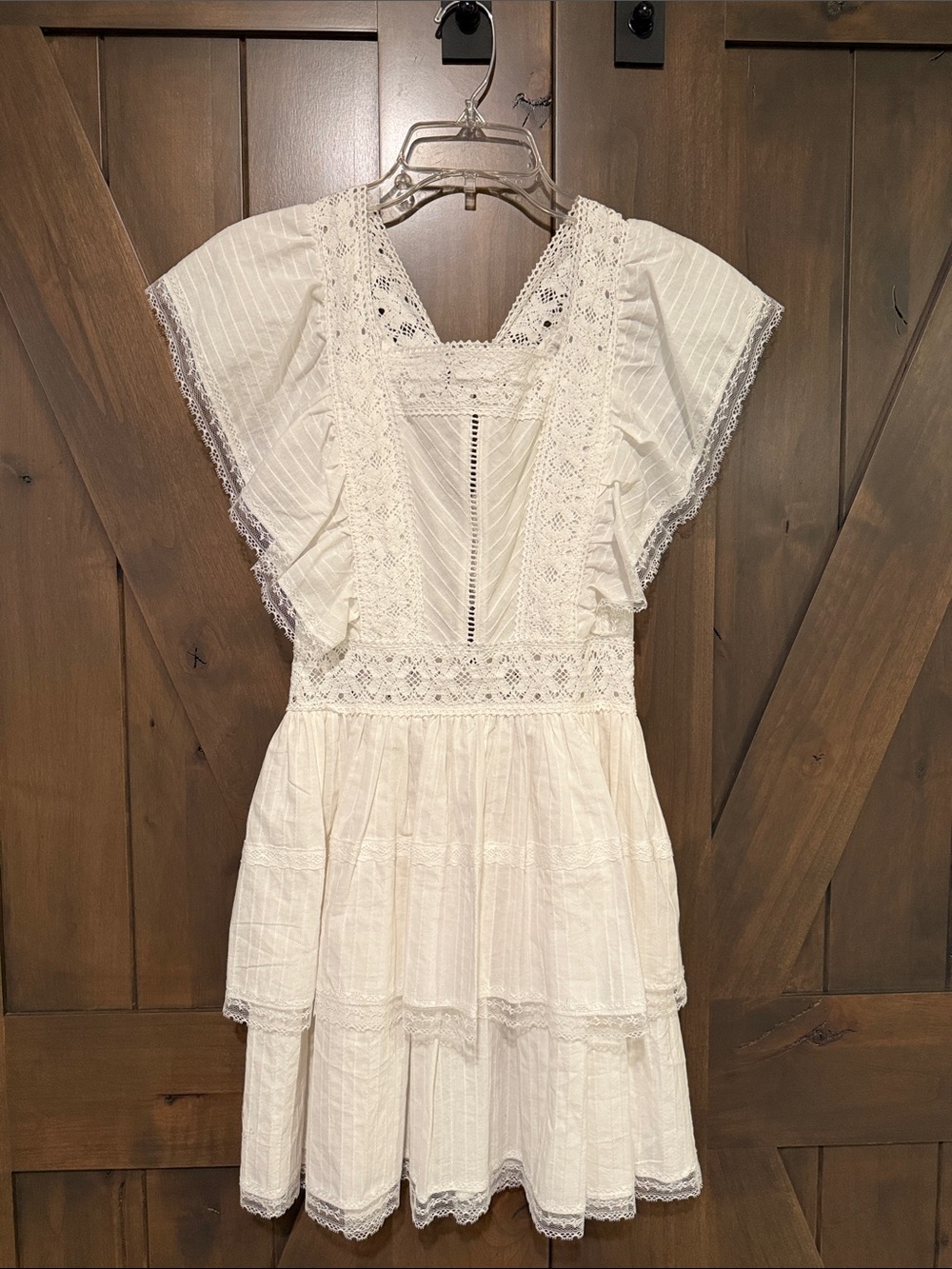 NWT Chelsea & Violet Flutter Sleeve Dress - Elegant Summer Women’s Dress XS